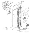 Diagram for 1 - Freezer Door