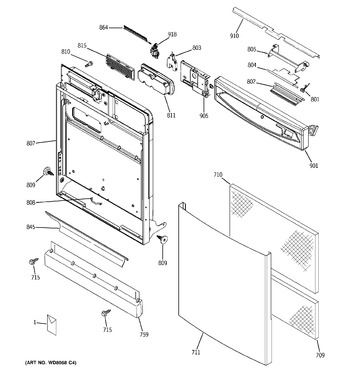 Diagram for PDW7300G00CC