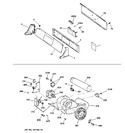 Diagram for 1 - Backsplash, Blower & Motor Assembly