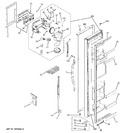 Diagram for 1 - Freezer Door