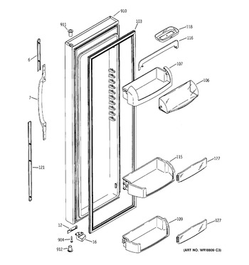 Diagram for GSS25XGNACC