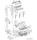 Diagram for 3 - Freezer Section, Trim & Components