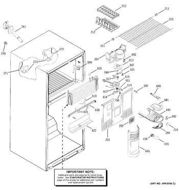 Diagram for GTS18KBMDRWW