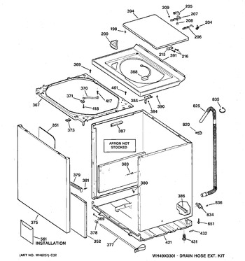 Diagram for WASE6280B1WW