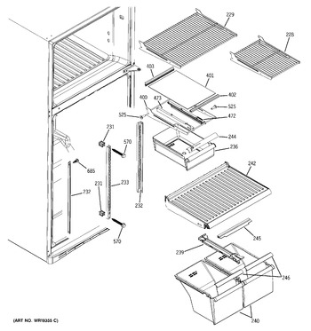 Diagram for GTS18DBPARWW