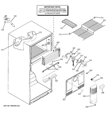 Diagram for GTS18UBPARWW