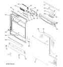 Diagram for 1 - Escutcheon & Door Assembly