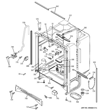 Diagram for GSD6900J00CC