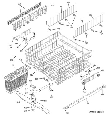 Diagram for PDW7700J00WW