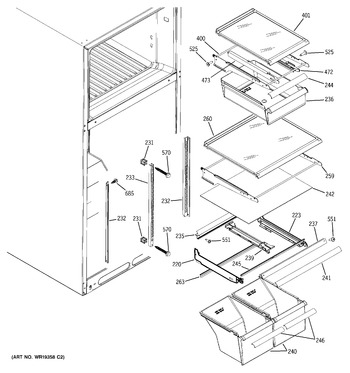 Diagram for GTH18JBPARWW