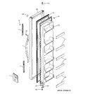 Diagram for 1 - Freezer Door