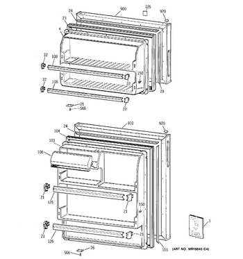 Diagram for HTF15BBMERWW