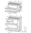 Diagram for 1 - Doors