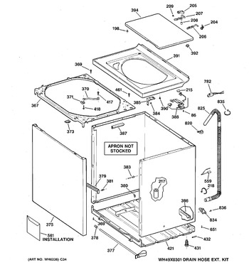 Diagram for WBXR2090B4WW