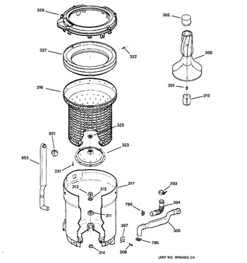 Diagram for WBXR2090B4WW