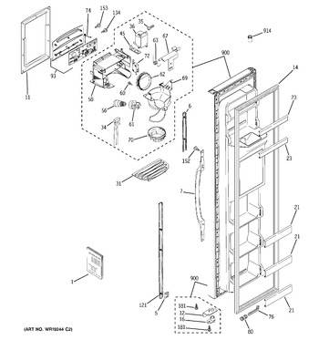 Diagram for DSS25JFPAWW