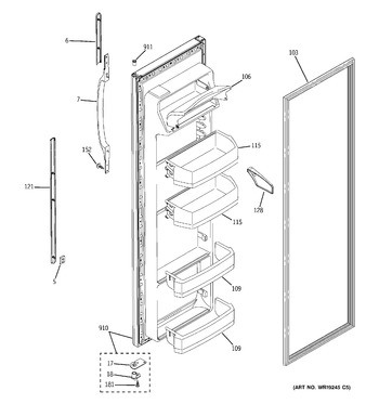 Diagram for DSS25JFPAWW