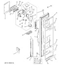 Diagram for 1 - Freezer Door