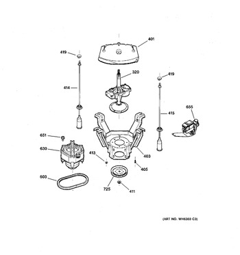 Diagram for EWA4500D0WW