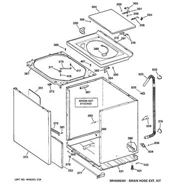 Diagram for WNRE6280D0WW