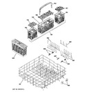 Diagram for 4 - Lower Rack Assembly