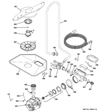 Diagram for PDW8800J00CC