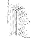 Diagram for 2 - Fresh Food Door