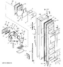 Diagram for 1 - Freezer Door