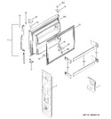 Diagram for 1 - Freezer Door