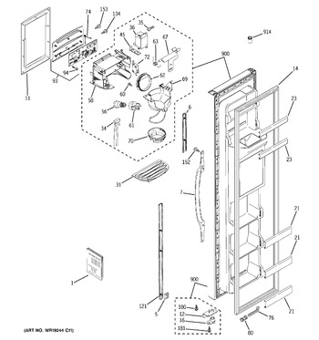 Diagram for GSL25WGPCBS