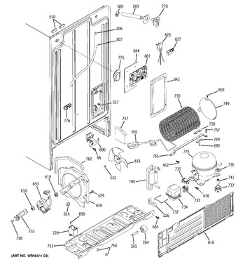 Diagram for GSL25WGPCBS