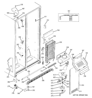 Diagram for GSA22KEPCFWW