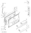 Diagram for 1 - Freezer Door