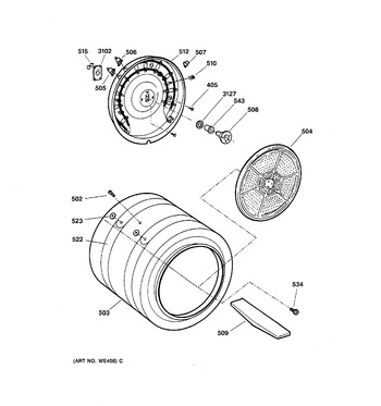 Diagram for DPSB613ED1WW