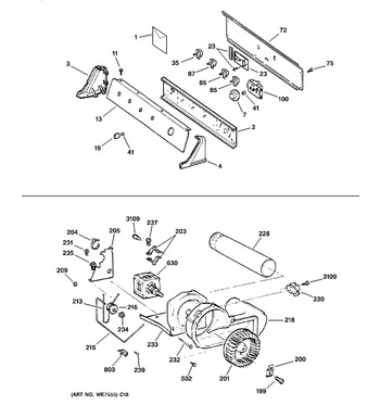 Diagram for DWXR485EB2WW