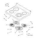 Diagram for 2 - Cooktop