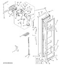 Diagram for 1 - Freezer Door