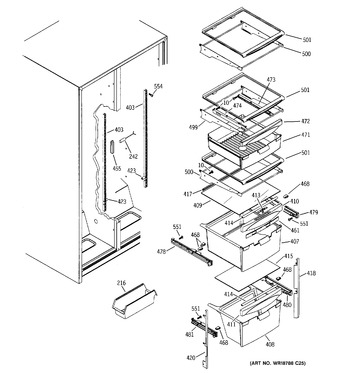 Diagram for GSH25VGPCWW