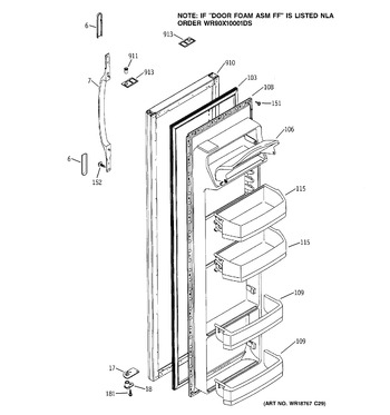 Diagram for HST25IFMBWW