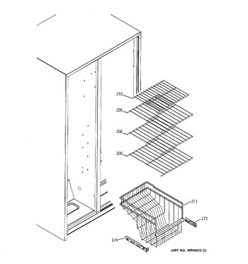 Diagram for GSS25QGMCWW