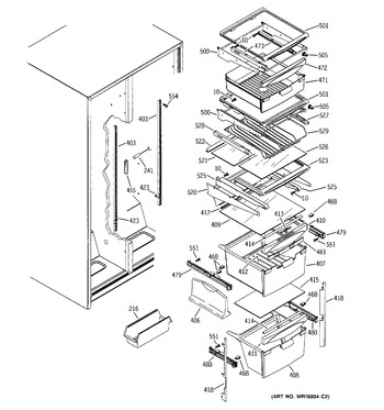 Diagram for ESS25XGMDWW