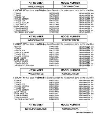 Diagram for GSH25KGMCAA