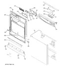 Diagram for 1 - Escutcheon & Door Assembly