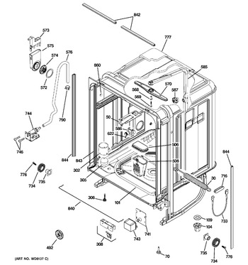 Diagram for PDW8200J01BB