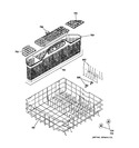 Diagram for 4 - Lower Rack Assembly