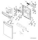 Diagram for 1 - Escutcheon & Door Assembly