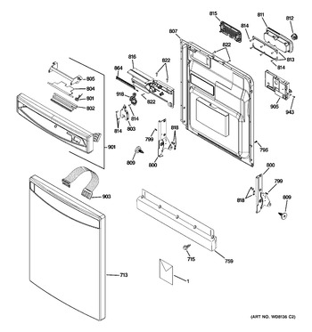 Diagram for PDW8680J01SS