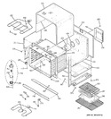 Diagram for 10 - Lower Oven Body