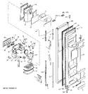 Diagram for 4 - Freezer Door