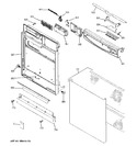 Diagram for 1 - Escutcheon & Door Assembly